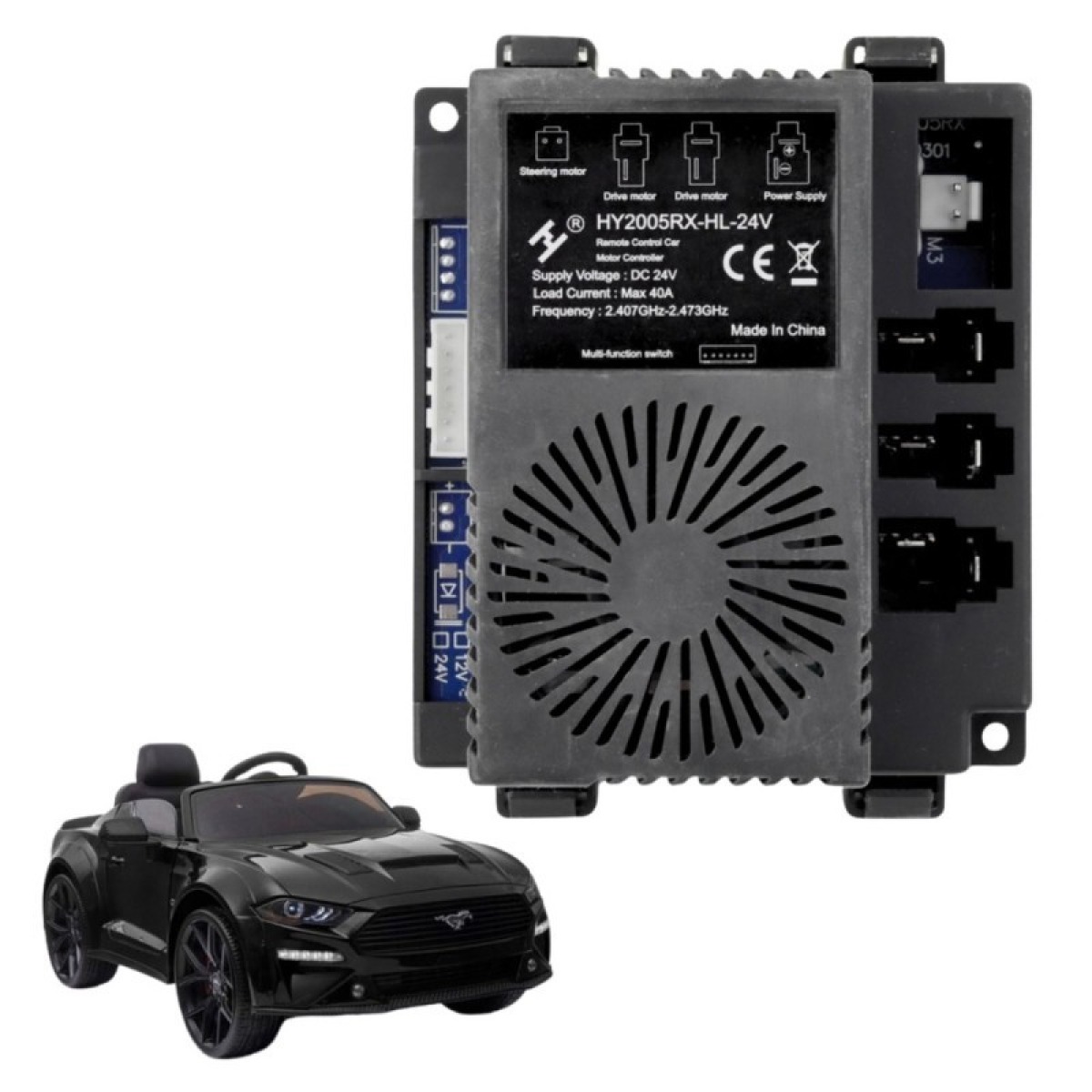 Centrālais vadības modulis HY2005RX-HL-24V SX2038 bērnu elektroauto