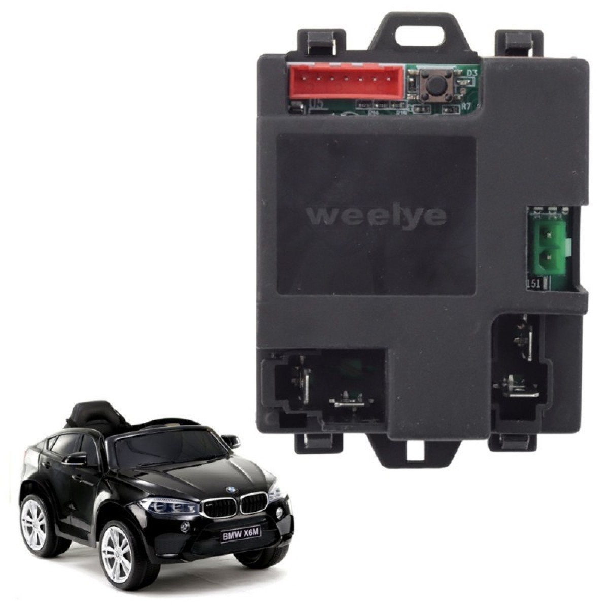 12 V centrālais modulis BMW X6 bērnu elektromobilim (RX113-A)