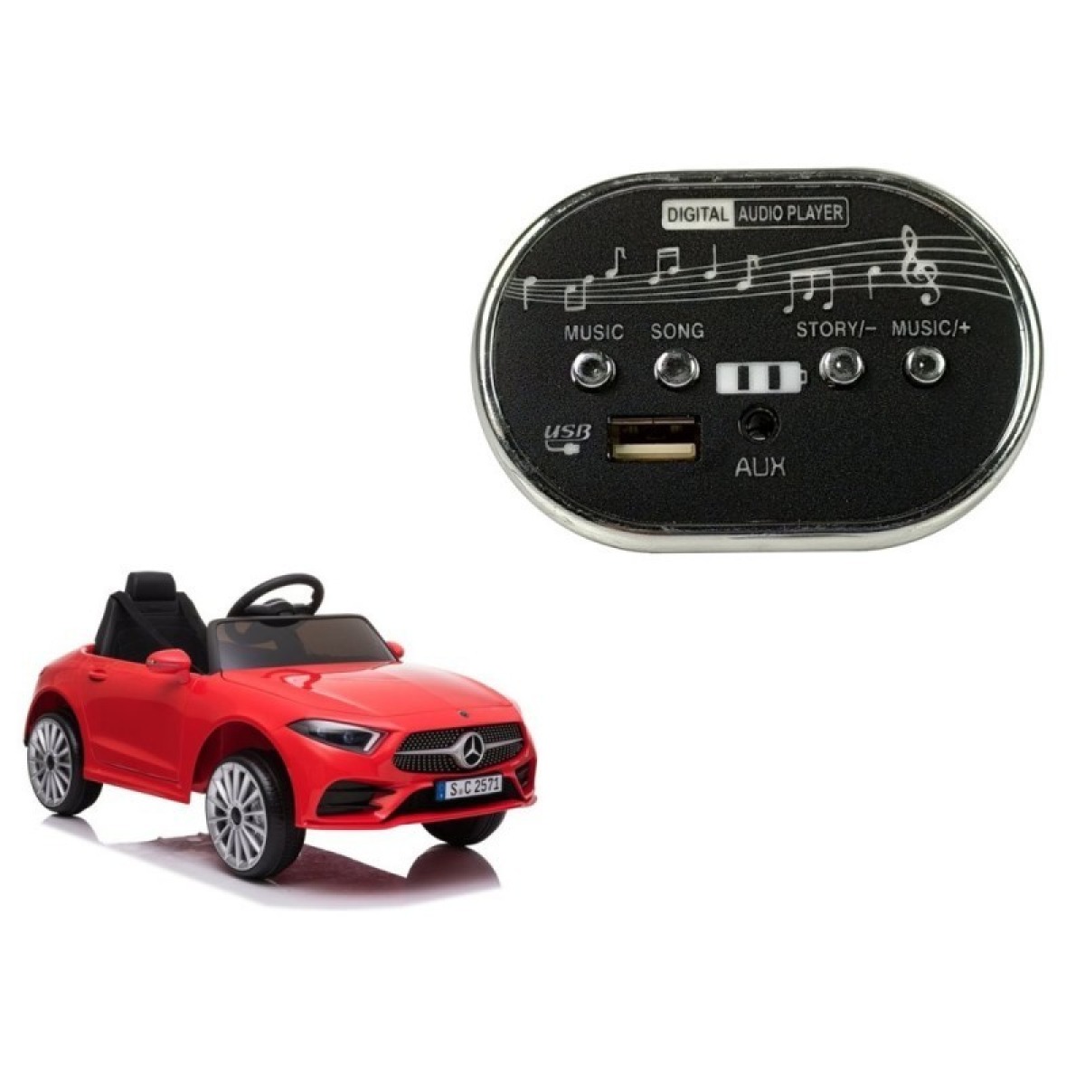 Mūzikas panelis Mercedes CLS 350 KL1666