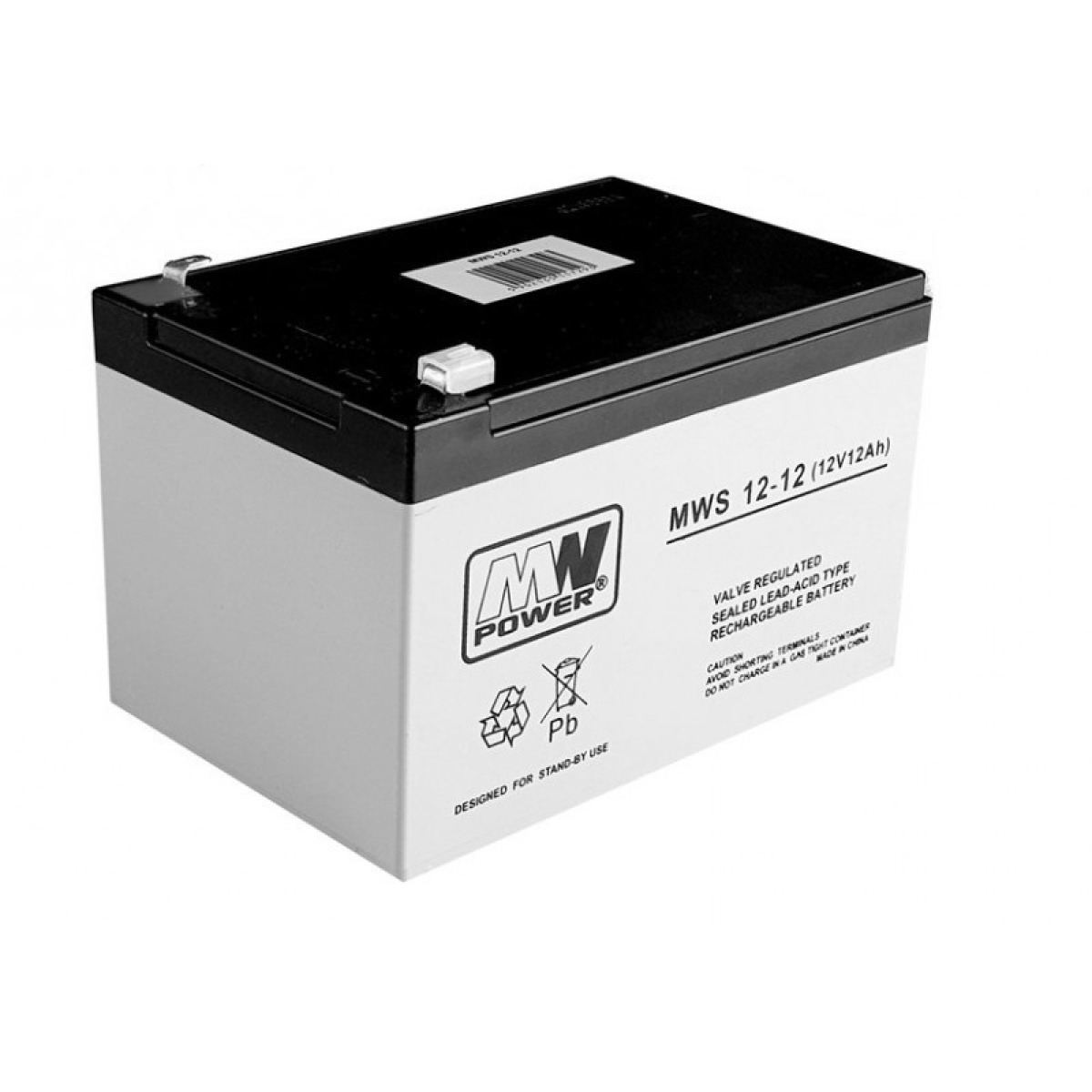 AGM gēla akumulators 12 V 12 Ah