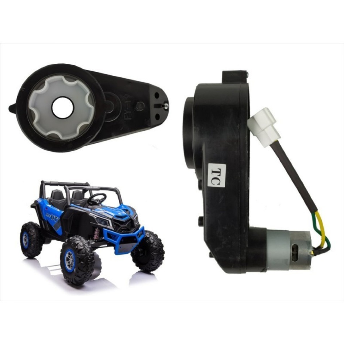 Aizmugurējās ass motors 24 V, 10 000 apgr./min, XMX613