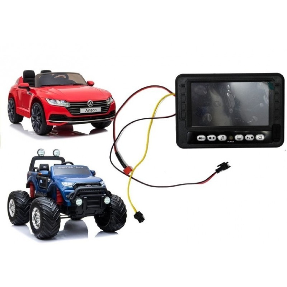 Ford Ranger Arteon LCD MP4 panelis