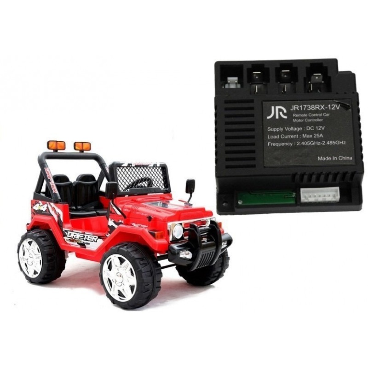 Jeep Raptor centrālais vadības modulis