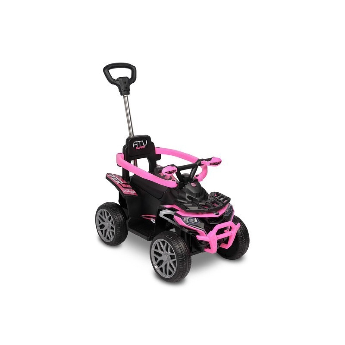 Stumjamā automašīna ar vadības rokturi MOVIX ROOSA