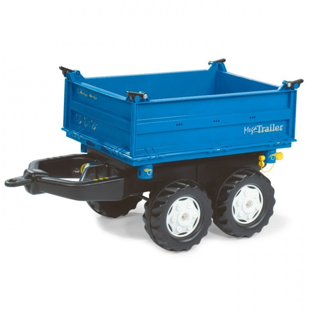 Rolly Toys RollyMega piekabe — zila pašizgāzēja piekabe