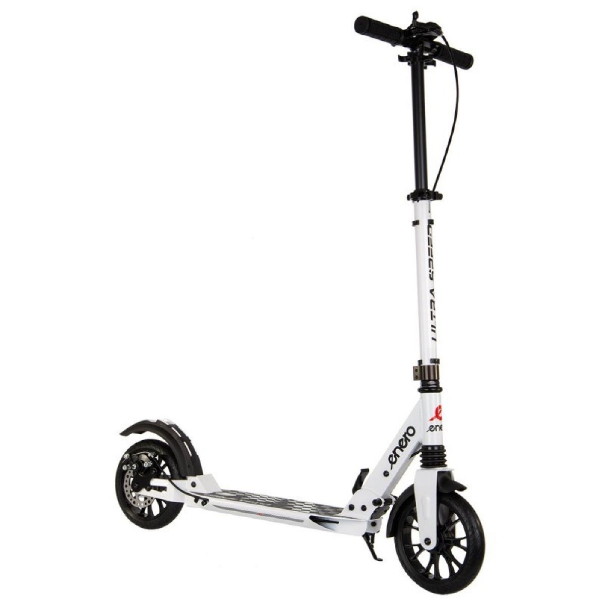 ENERO Ultra Speed 200 mm skrejritenis ar disku bremzēm, balts