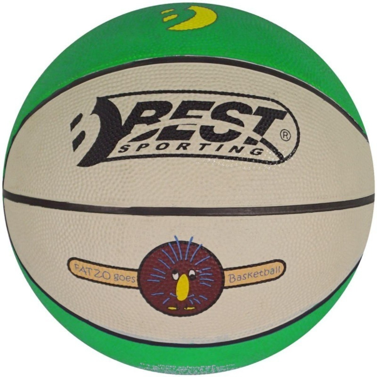MINI BEST SPORTING basketbola bumba R.3, zaļa