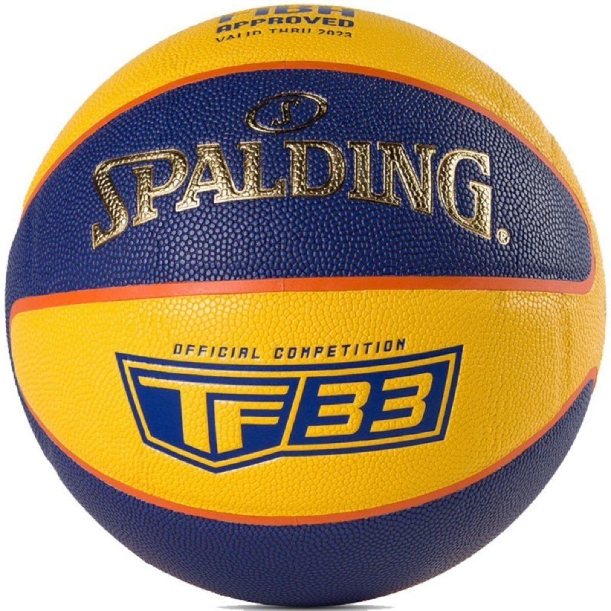 SPALDING TF-33 R.6 oficiālā sacensību basketbola bumba, 6. izmērs