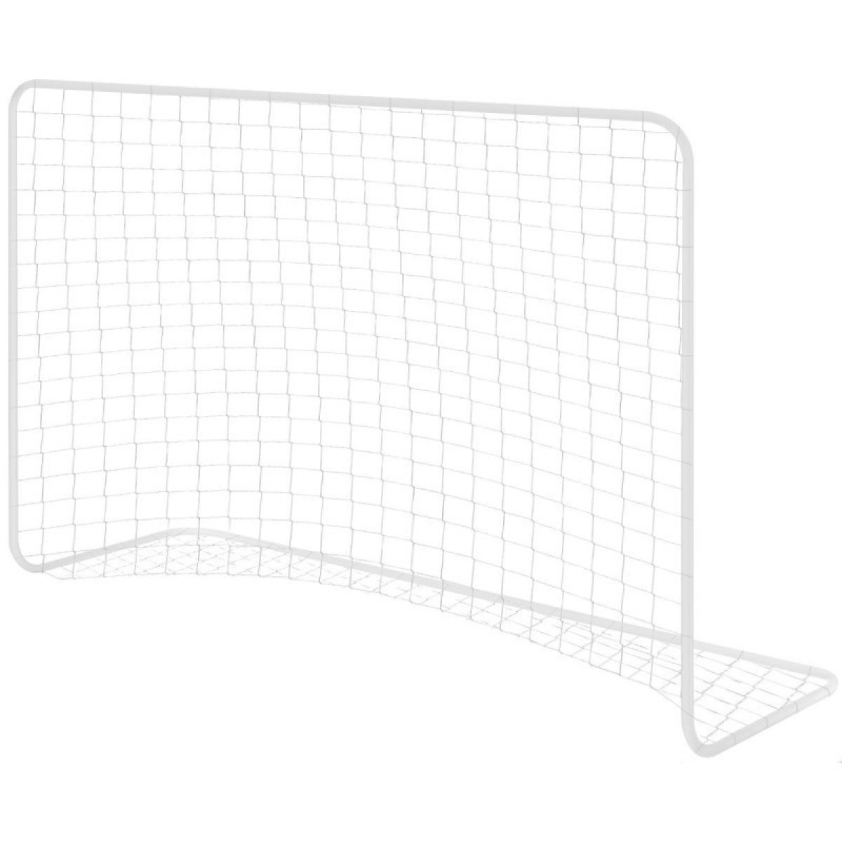ENERO futbola vārti ar tīklu, 182x122x61cm, balti