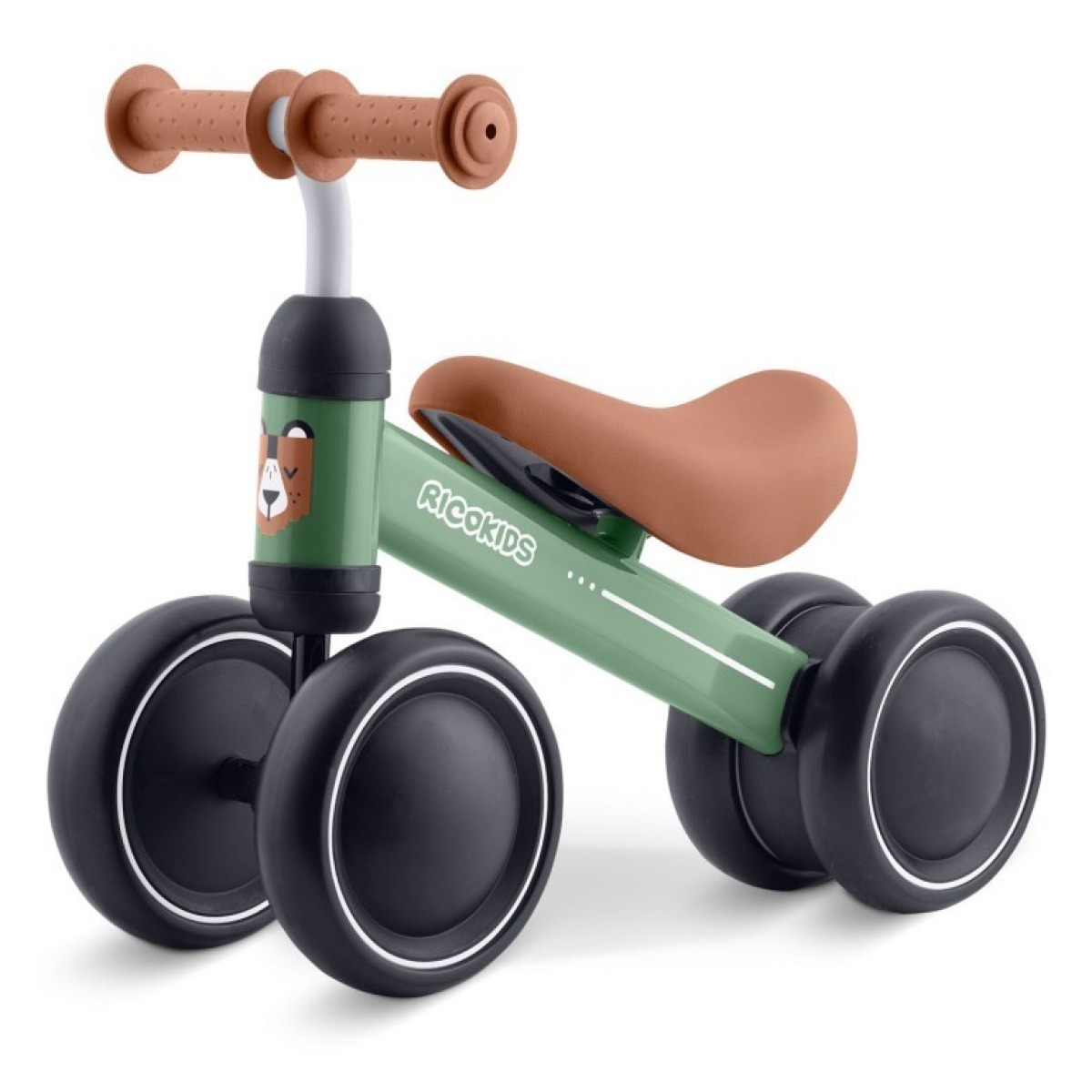 Ricokids BEAR trīsriteņu līdzsvara velosipēds bērniem