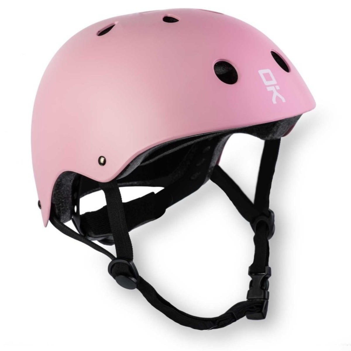 SOKE K1 bērnu sporta ķivere, matēti rozā, S izmērs (50-54 cm)