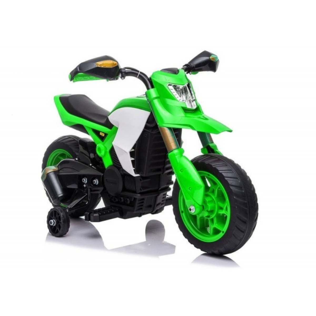 Zaļš bērnu elektriskais motocikls TR1909