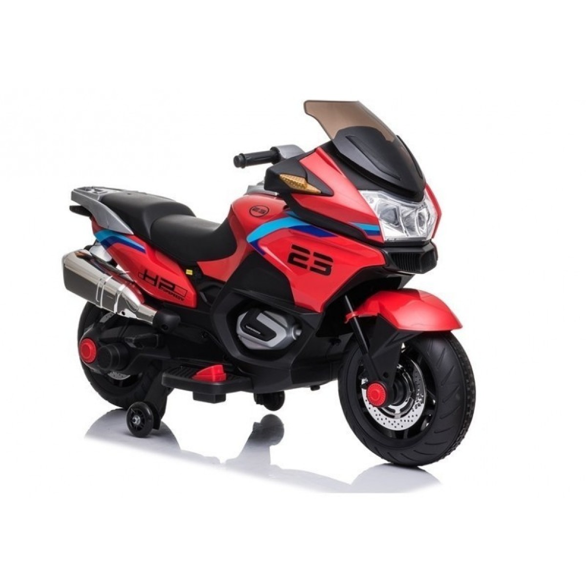 Elektriskais motocikls XMX609 sarkanā krāsā