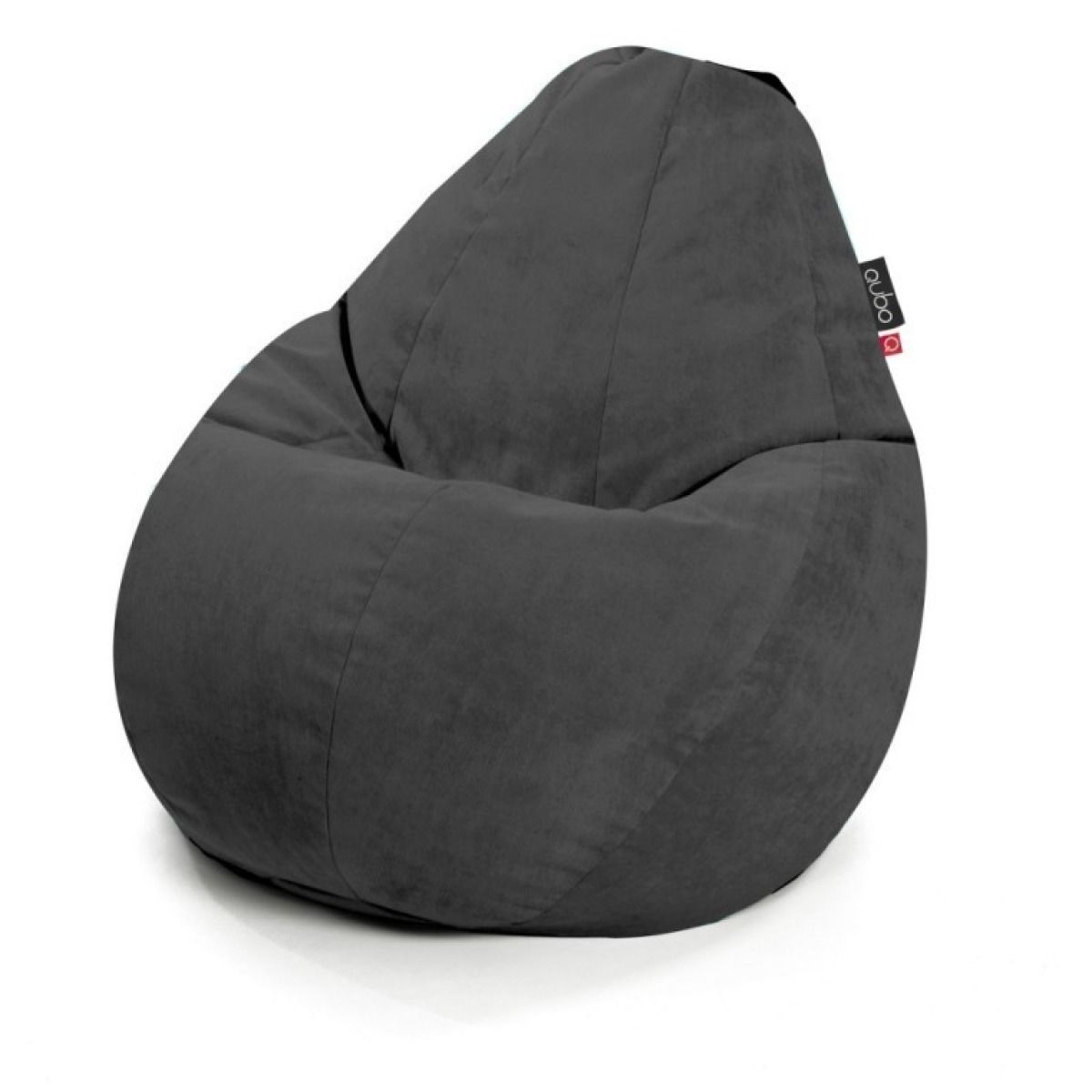 Comfort 90 sēžammaisa krēsls – grafīta VELVET FIT