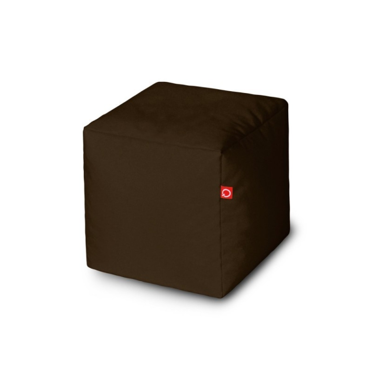 Pufs Cube 25 ar sēžammaisa pildījumu – Chocolate POP FIT, 25x25x25 cm