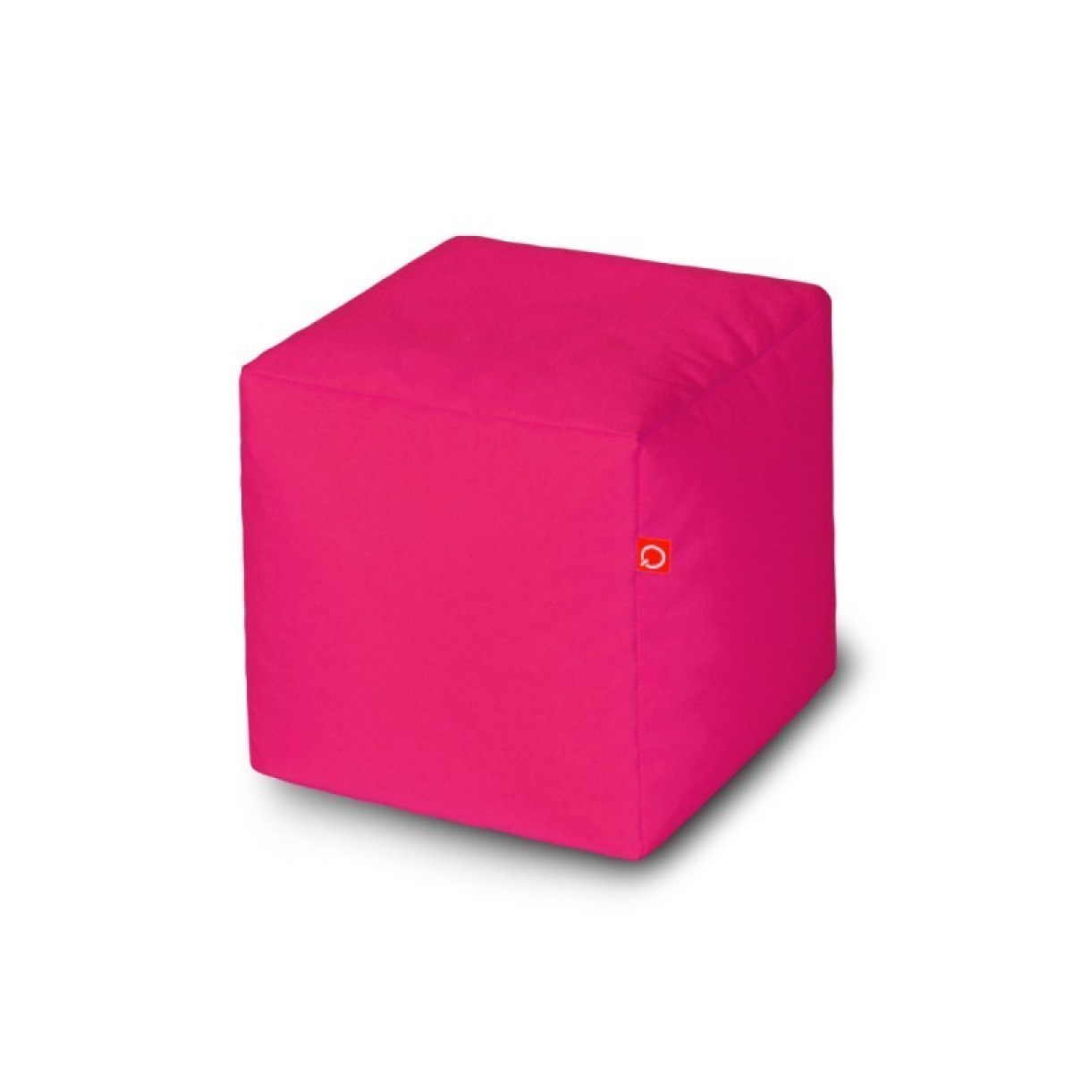 Pufs Cube 25 — Raspberry POP FIT, 25x25x25 cm