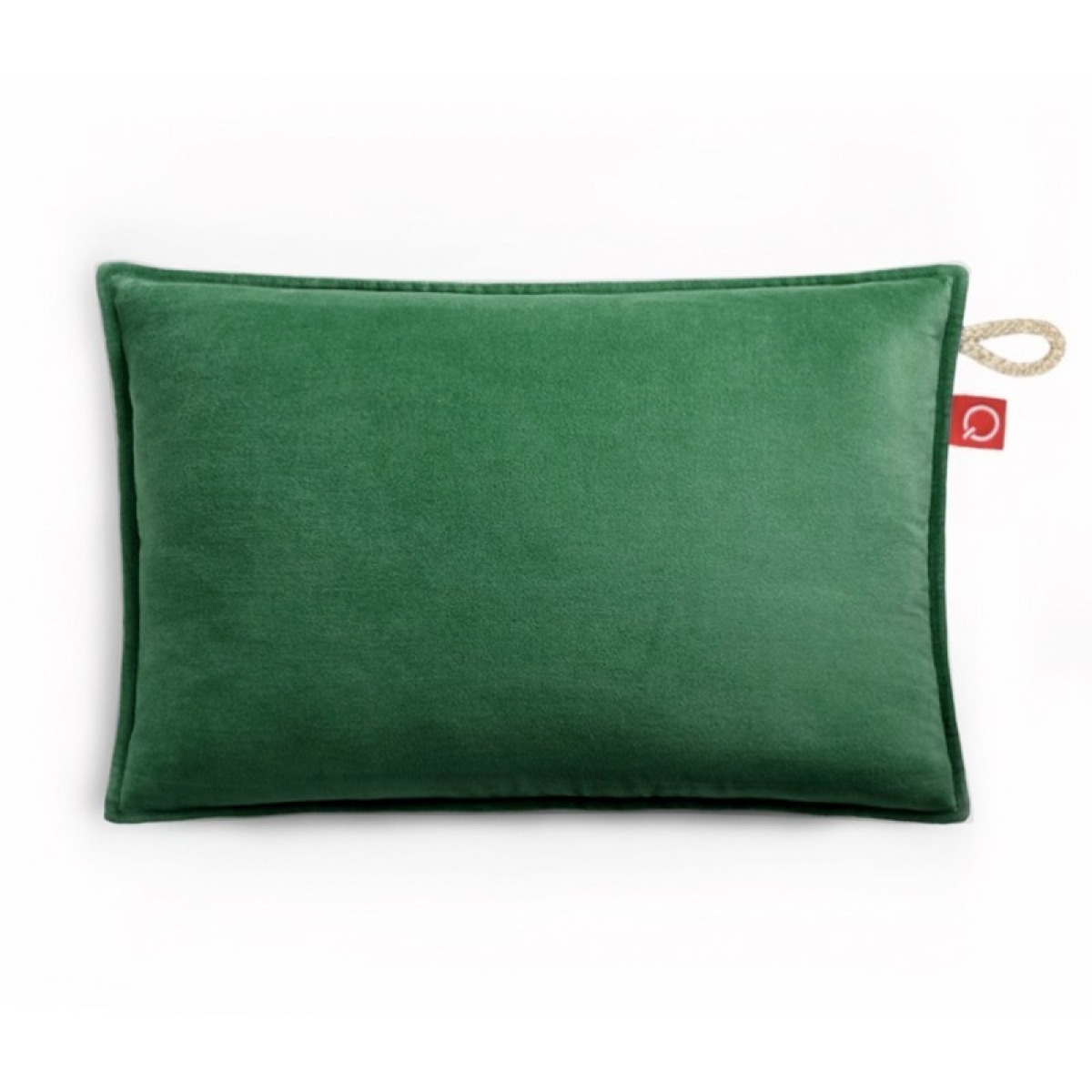 Tua griķu spilvens – avokado krāsas VELVETA pārvalks, 40x30 cm