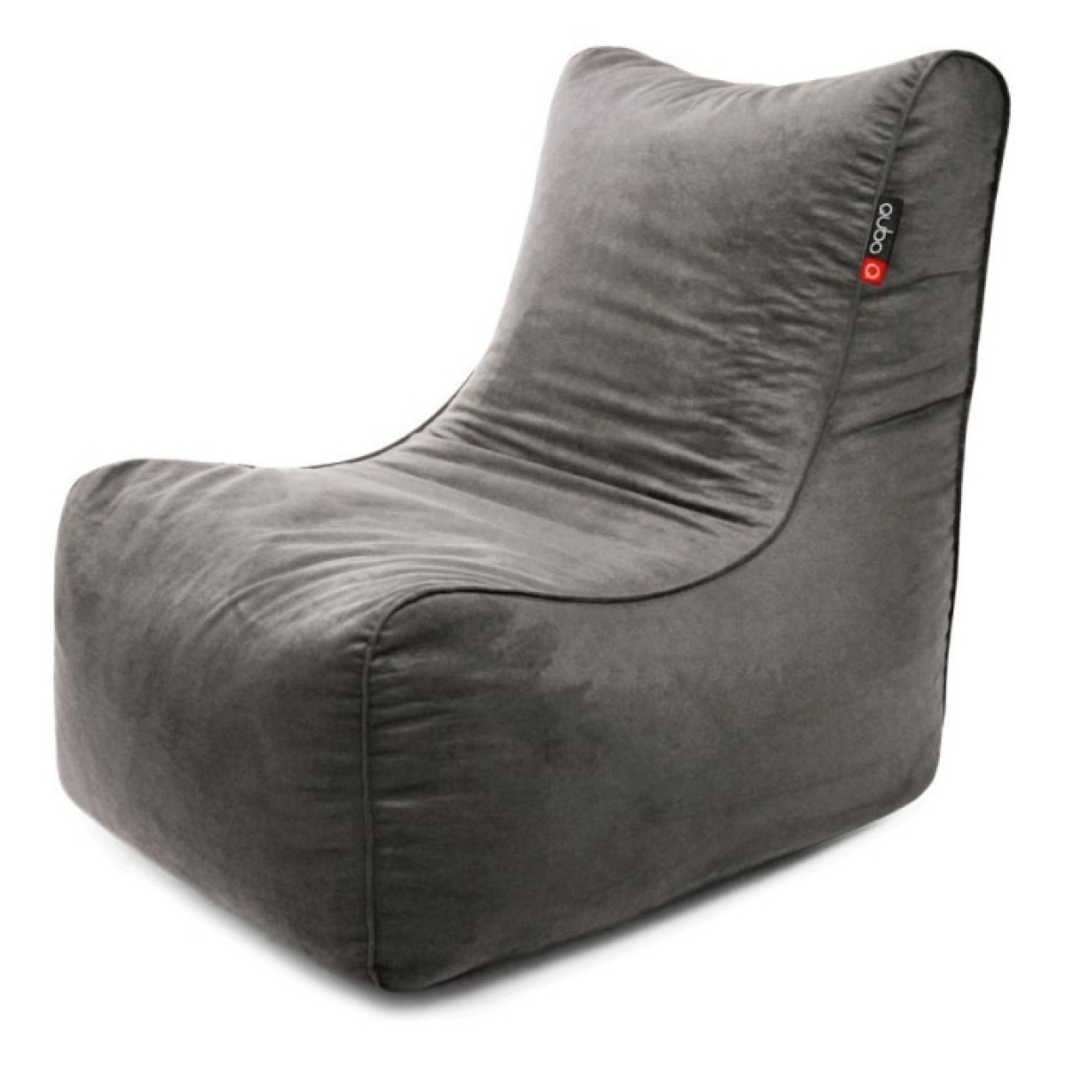 Pufs-sēžammaiss Noa – Graphite VELVET FIT