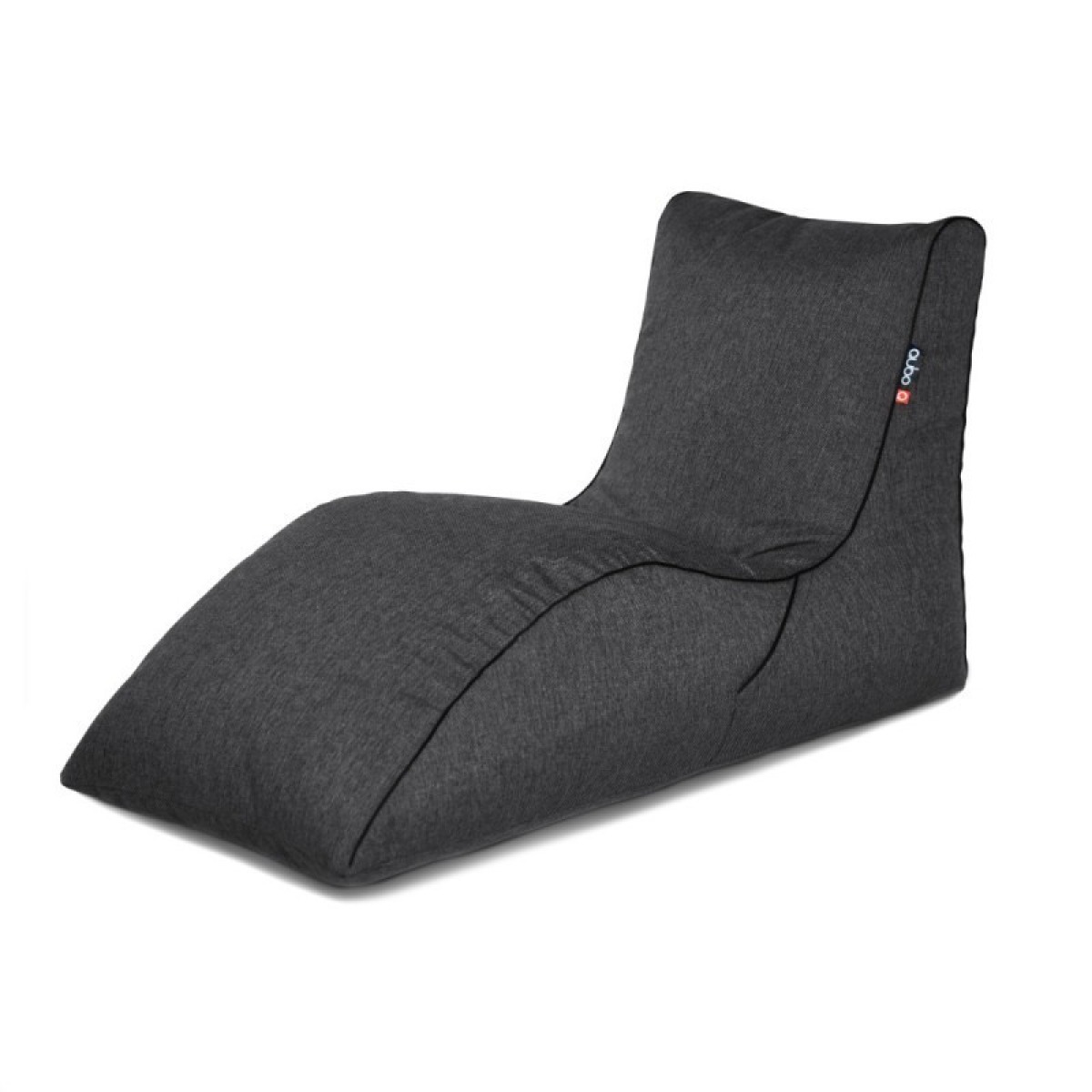 Pufs ar atzveltni Lounger – Ebony MESH lietošanai telpās un ārā FIT