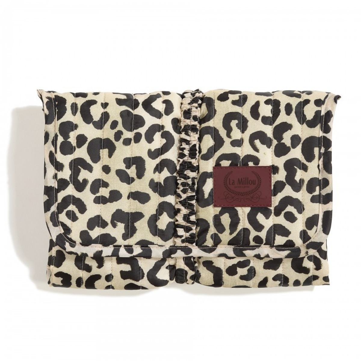 Pārtinamais paklājiņš no neilona LEOPARD CREAM, Magdalena Lamparska dizains