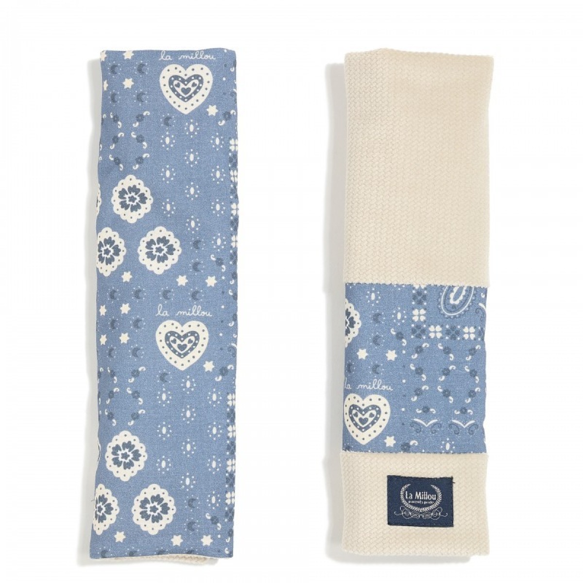 Drošības jostas pārvalks Puuvill Velvet BANDANA DENIM