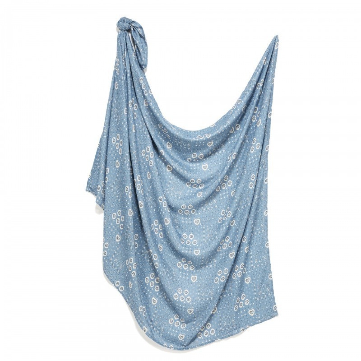 Bambusa muslīna autiņš BANDANA DENIM