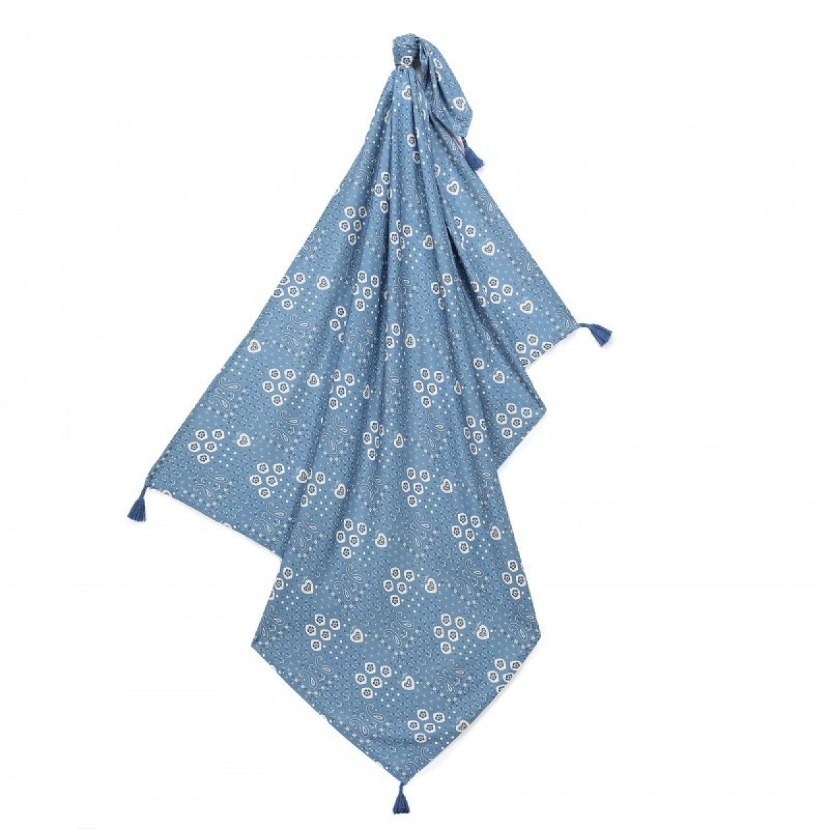 Bambusa autiņš BANDANA DENIM