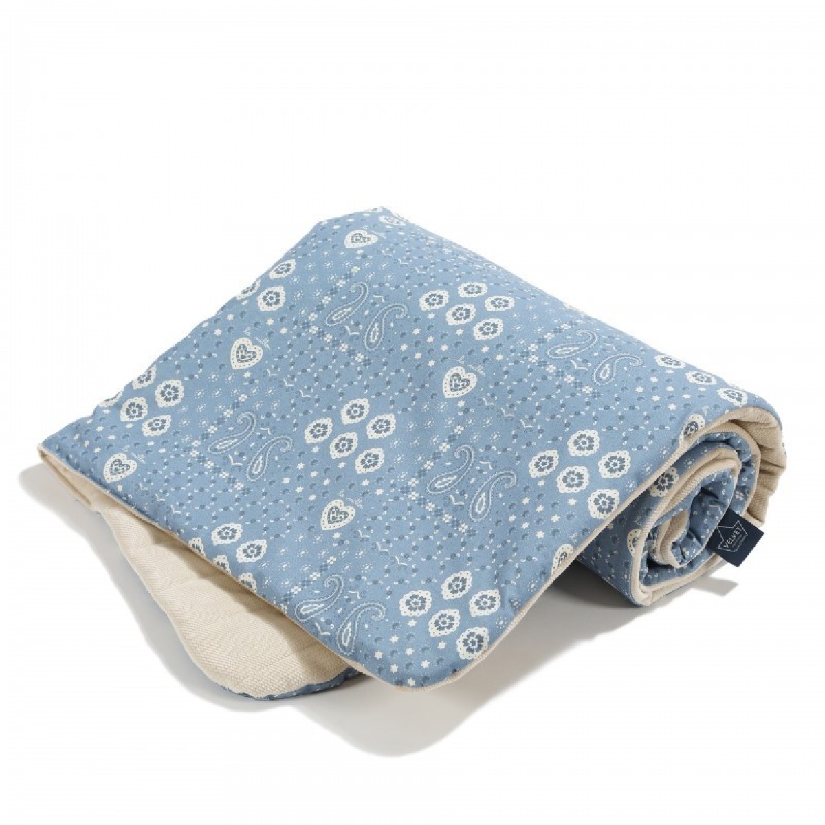La Millou Velvet siltais pleds 80x100 cm – Bandana Denim