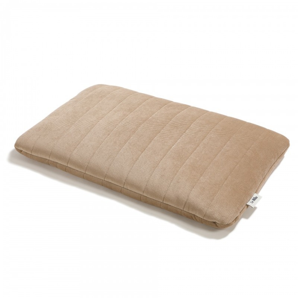 Stepēts samta spilvens 40x60 cm – Velvet Pure MOCCA