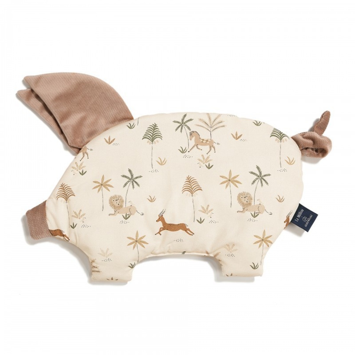 Sleepy Pig Velvet spilvens MAZULIM LITTLE SAVANNAH