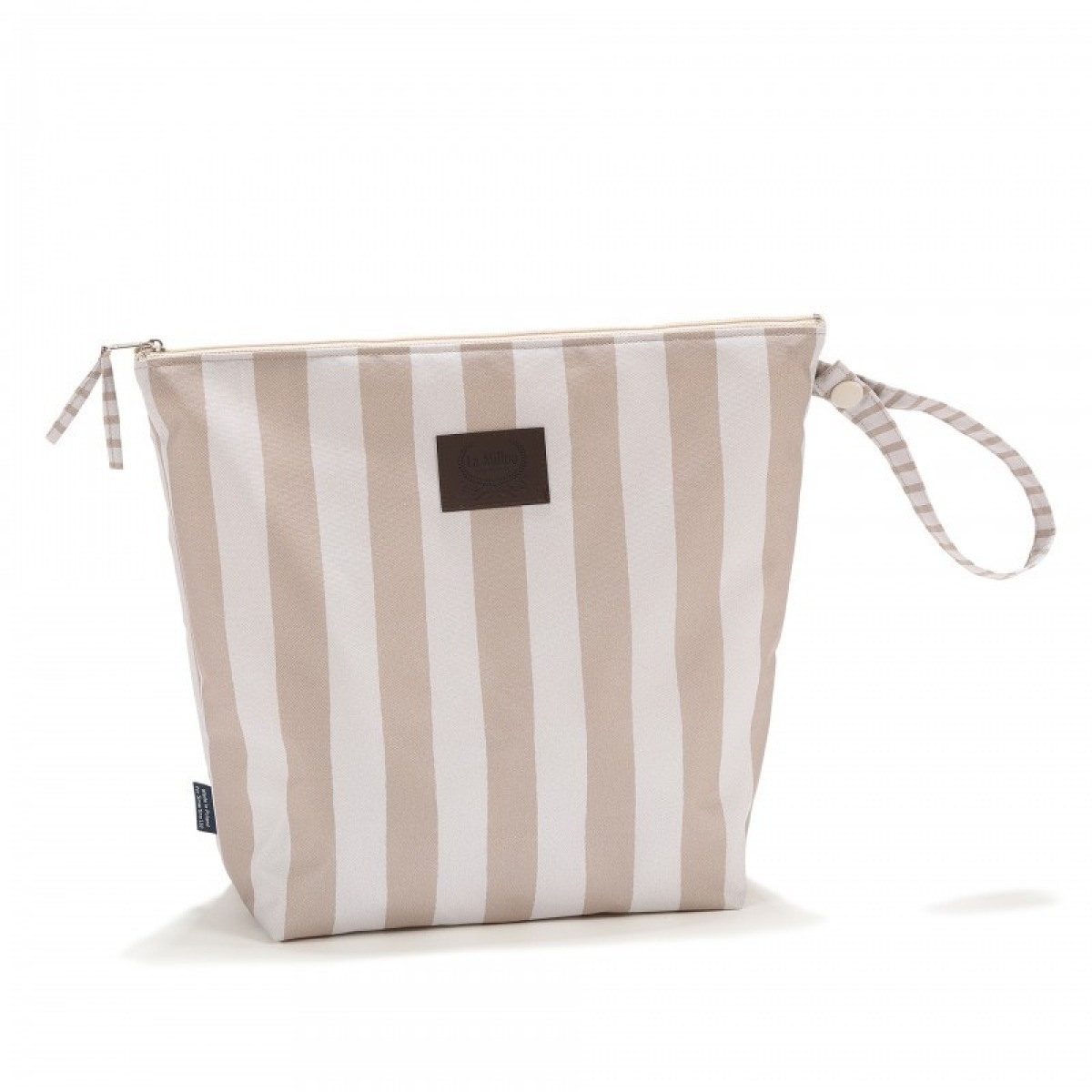 Ūdensnecaurlaidīga kosmētikas somiņa STRIPES BEIGE