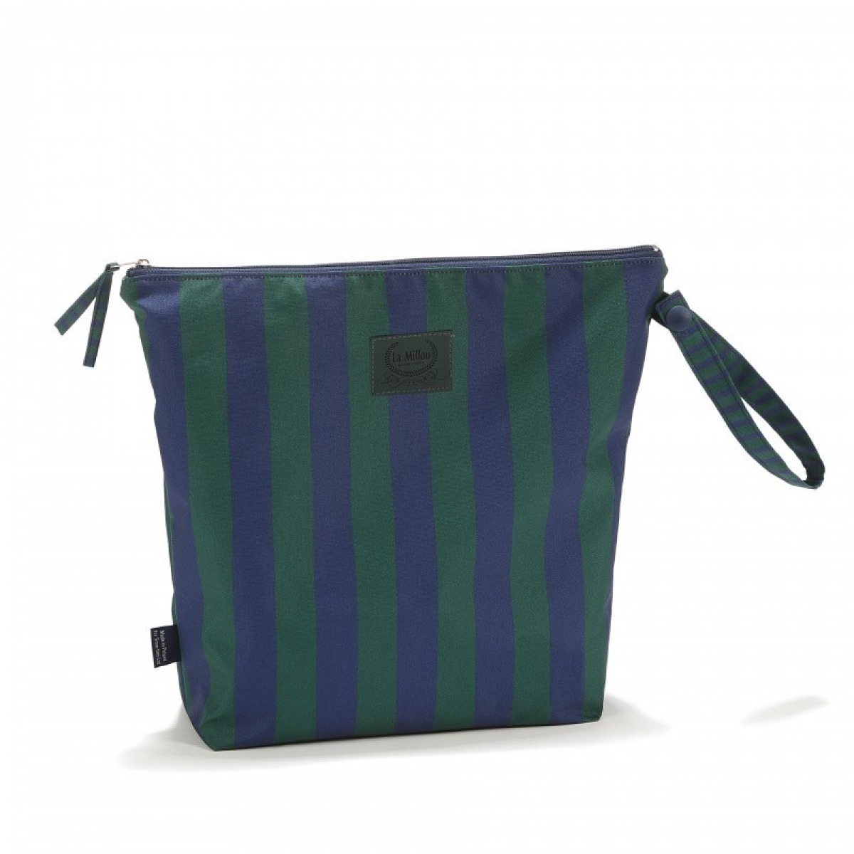 Ūdensnecaurlaidīga STRIPES GREEN kosmētikas soma
