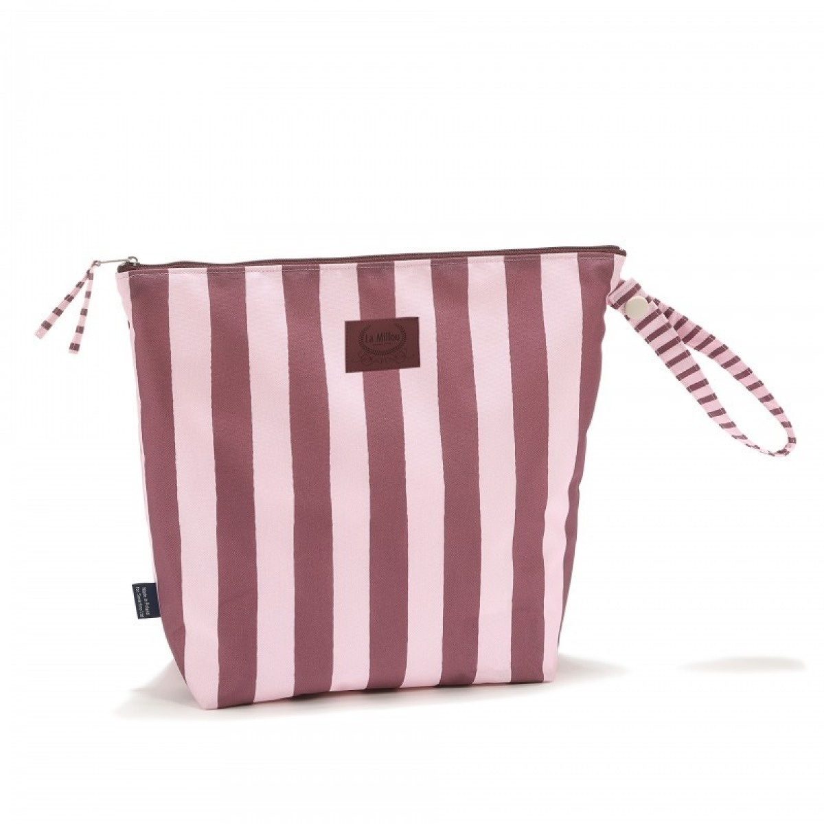 Ūdensnecaurlaidīga kosmētikas soma STRIPES PINK