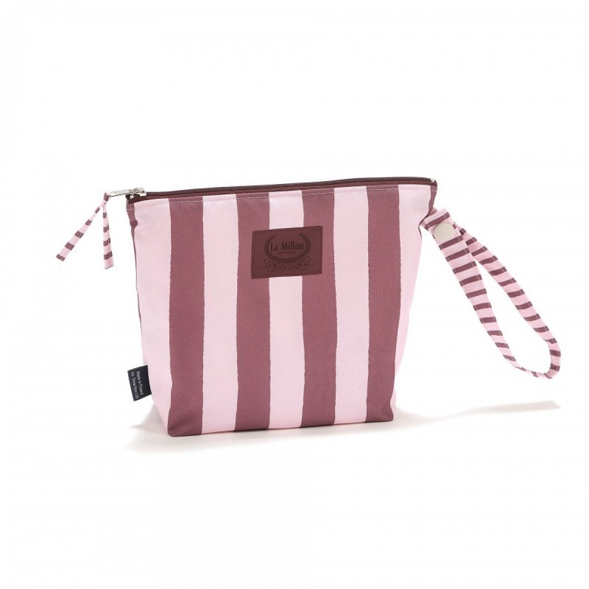 Ūdensnecaurlaidīga kosmētikas soma STRIPES PINK