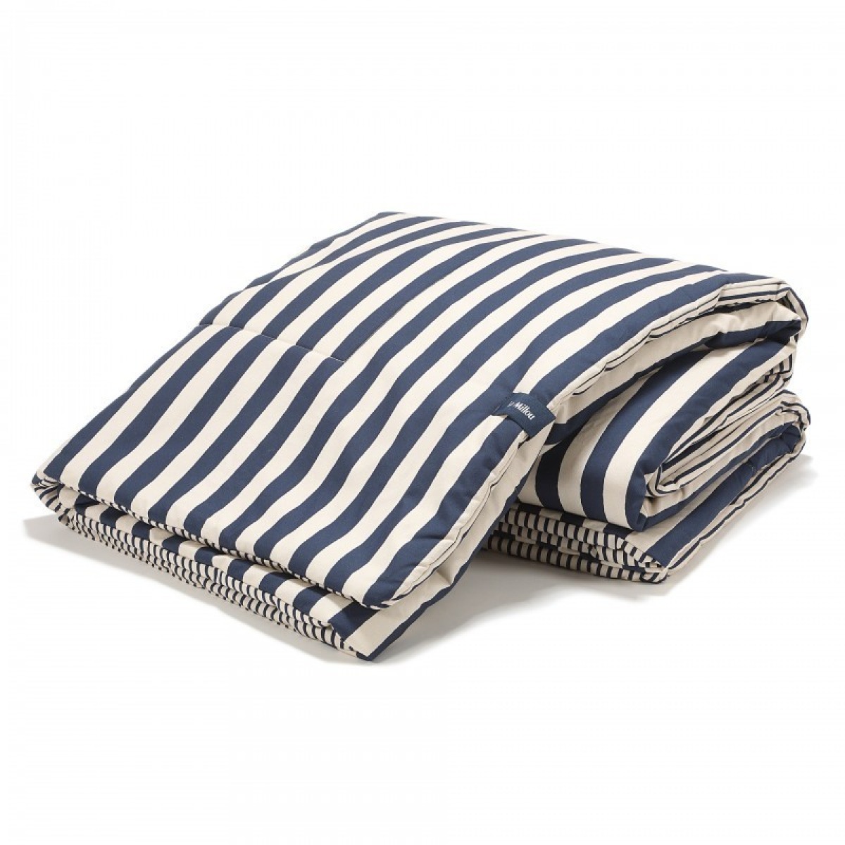 Kokvilnas sega STRIPES NAVY
