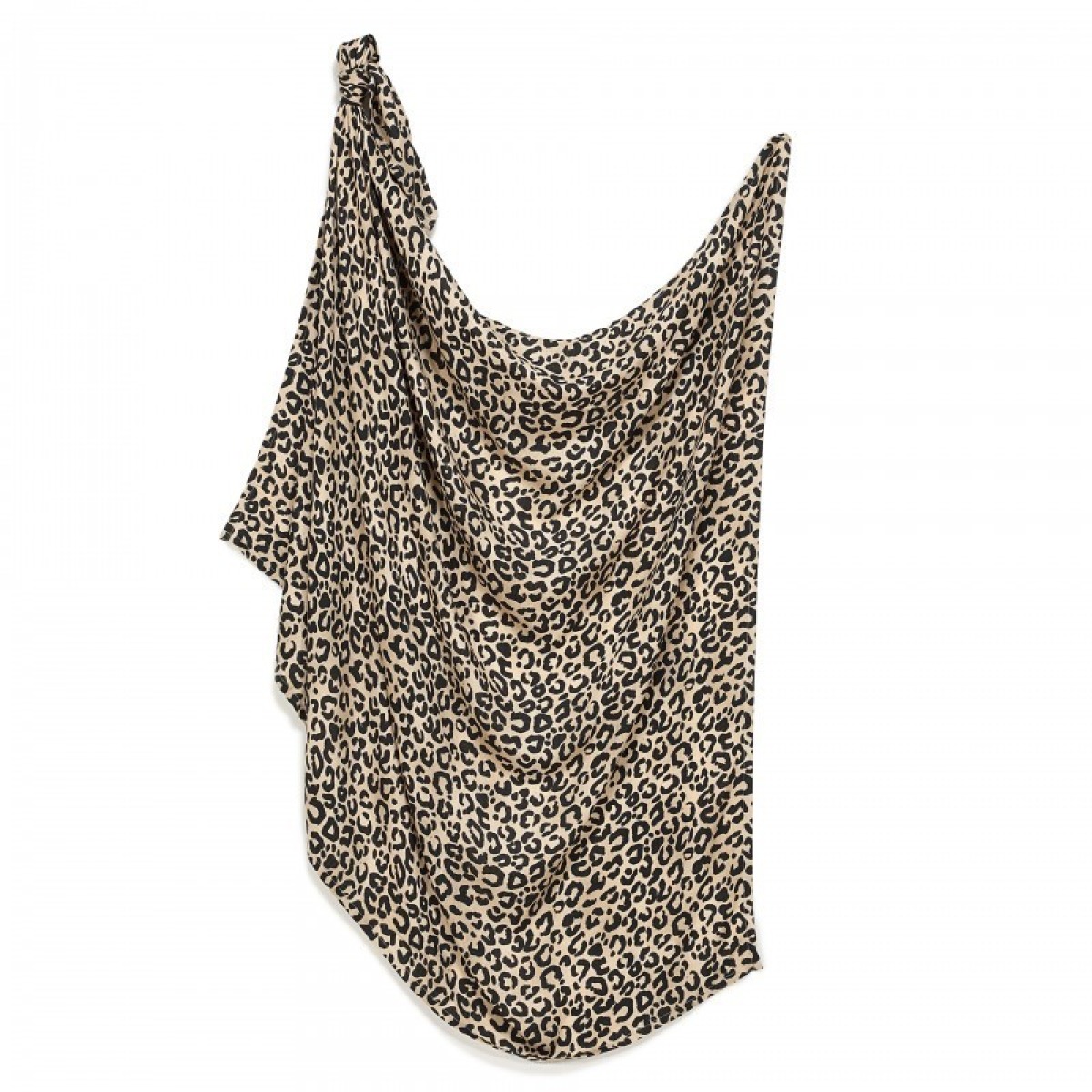 Bambusa muslīna autiņš LEOPARD CREAM, dizainere Magdalena Lampars