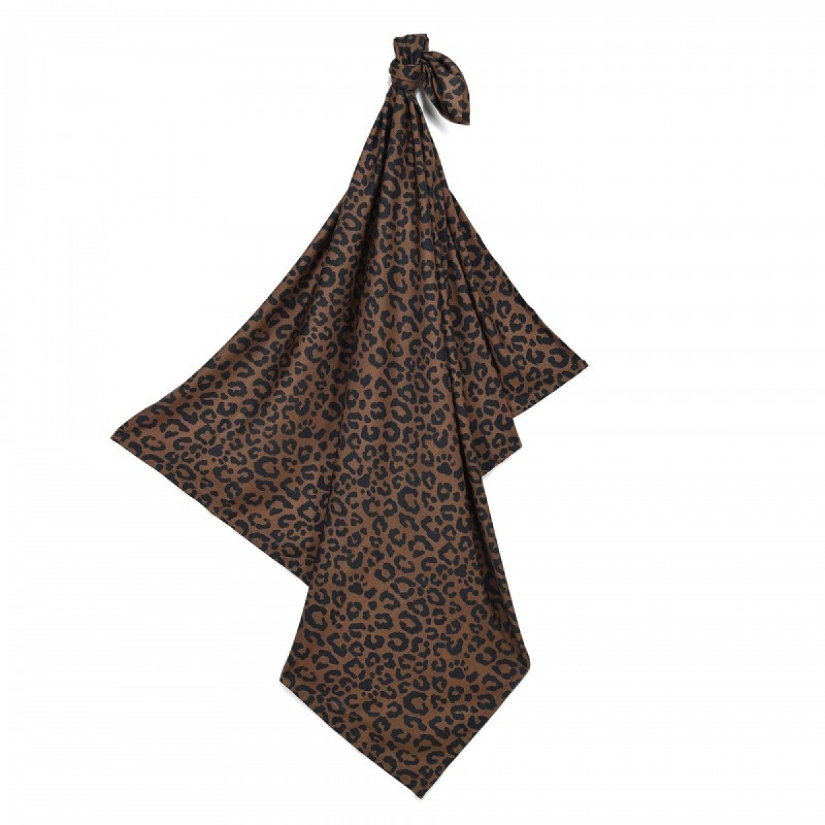1m|Magdalena Lamparska bambusa autiņš LEOPARD CHOCO