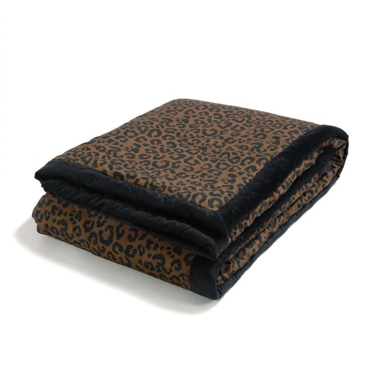 Magdalena Lamparska samta siltā sega LEOPARD CHOCO