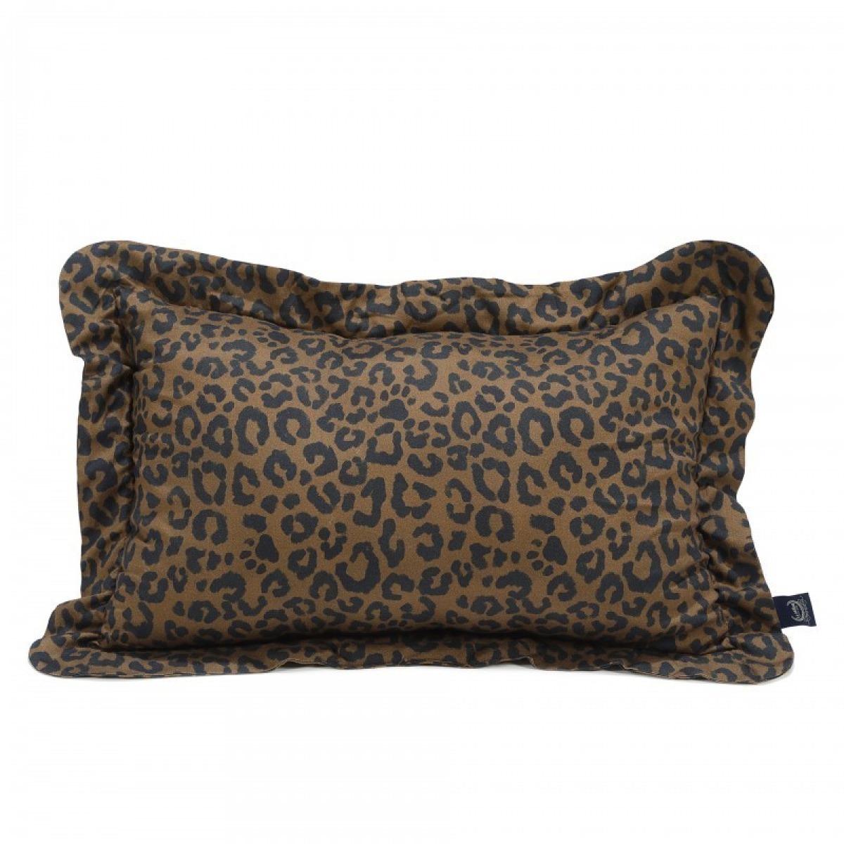 Magdalena Lamparskas kokvilnas miega spilvens LEOPARD CHOCO
