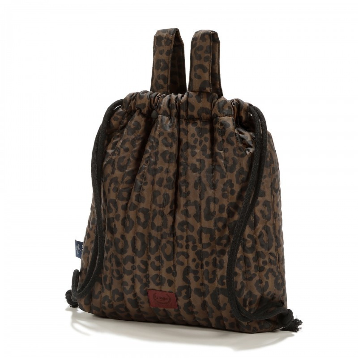 Magdalena Lamparska LEOPARD CHOCO neilona mugursoma ratiem