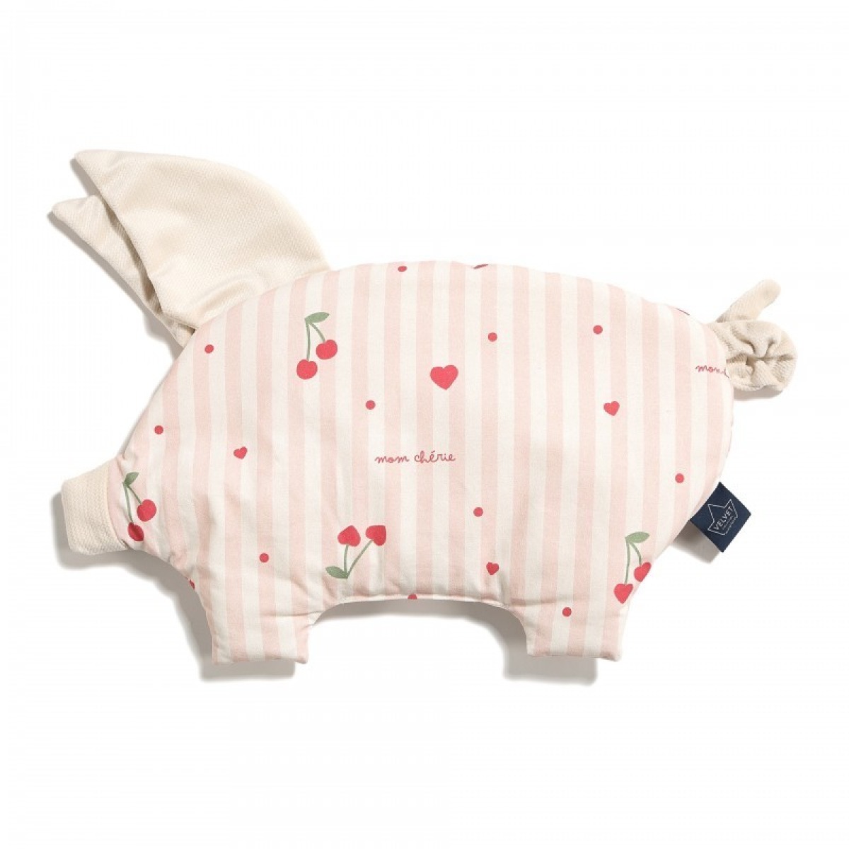 Velveta spilvens Sleepy Pig MOM CHERIE